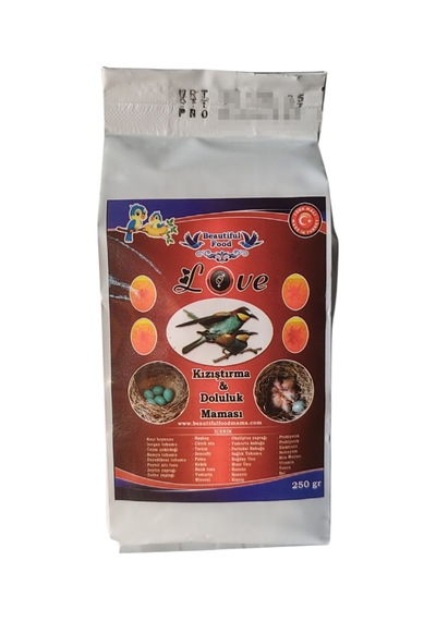 Beautiful Food Mama 250 Gr Love Kızıştırma Ve Doluluk Kuş Maması