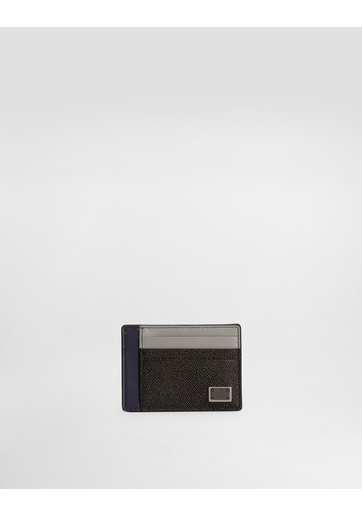 Dolce & Gabbana Dauphine Card Holder Colered Siyah - Gri