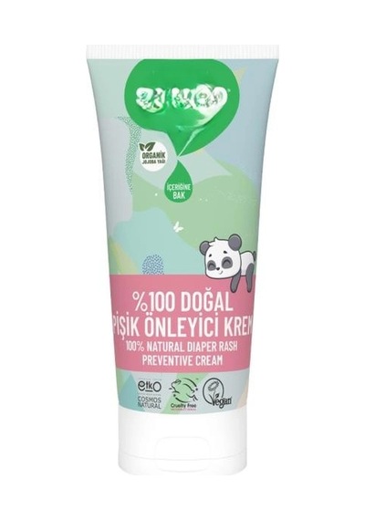 %100 Doğal Bebek Pişik Önleyici Jel Krem 50 Ml Çok Renkli
