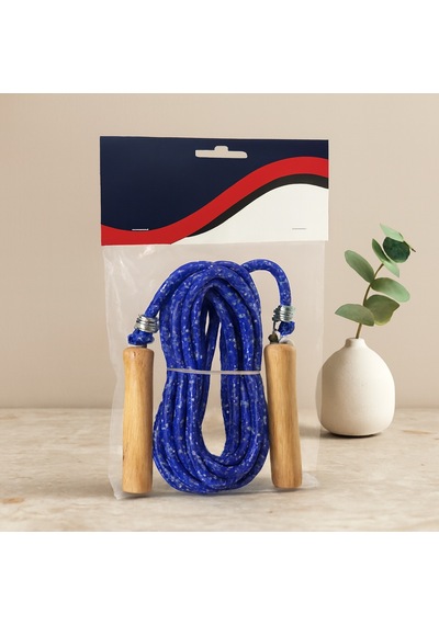 Ahşap Saplı Renkli Atlama İpi 5 M 60'lı Paket