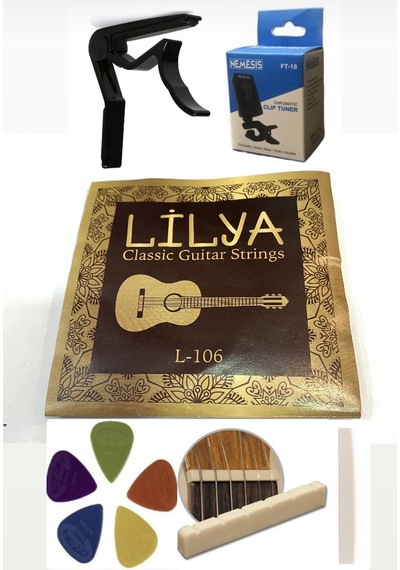 Lilya Klasik Gitar Teli 6'Lı Ekonomik Set