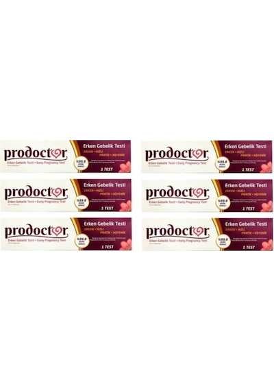 Prodoctor Erken Gebelik Testi 6 Adet