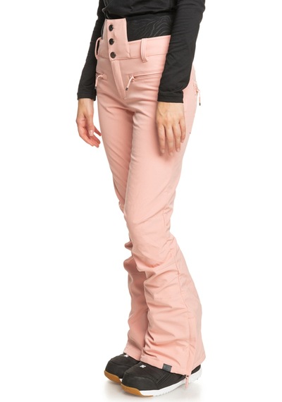 Roxy Roxy Kadın Snowboard Pantolonu Rising High Gül Kurusu Mgd0 Pudra