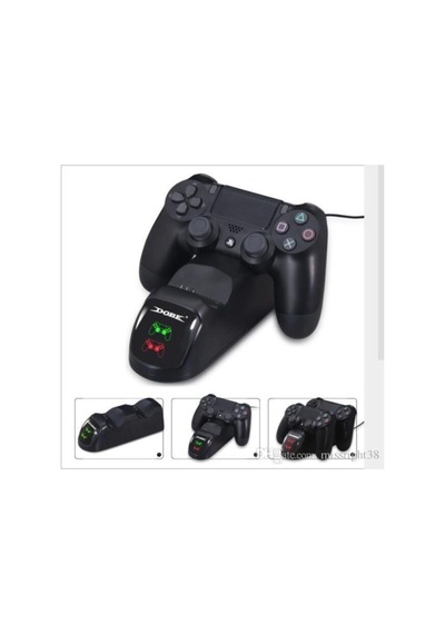 Ps4 Slim Pro Dual Charging Dock Göstergeli Şarj Istasyonu Playstation 4 Göstergeli Pinli Dock Uyumlu