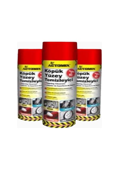Köpük Yüzey Temizleyici Motor Döşeme Jant Kaporta 500 Ml