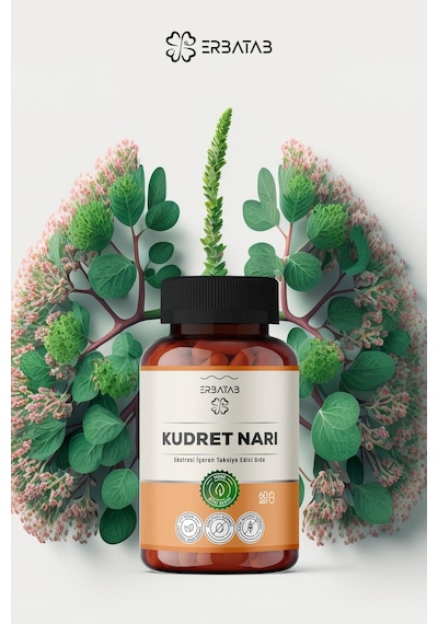 Erbatab Kudret Narı Ekstresi 60 Kapsül