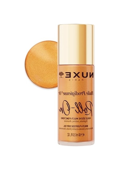 Altın Parıltılı Kuru Yağ Roll-on 60 Ml, Çok Amaçlı Kullanım