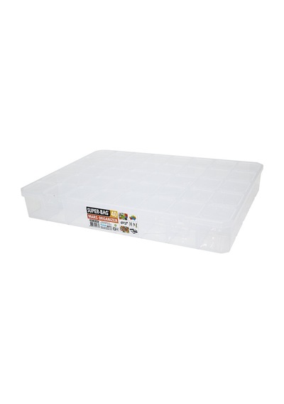 Super-bag Asr-5077 Şeffaf Organizer Box Mars 40 Bölmeli Diğer