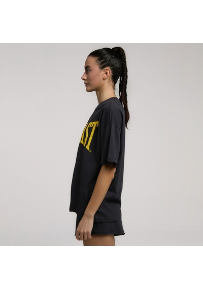 Everlast Ever Classics Oversize Kadın Gri T-shirt Tw0027 Gri
