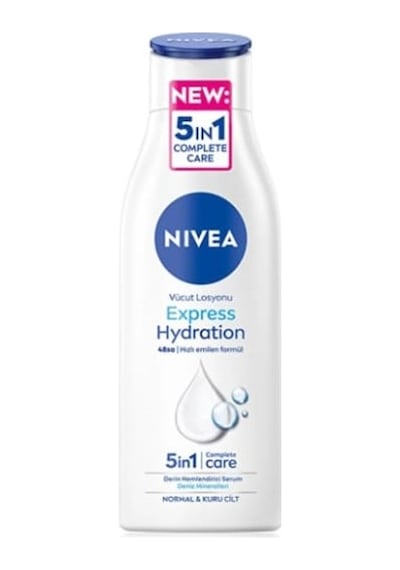 Nivea 5'i 1 Arada Express Hydration Vücut Losyonu 250 ML