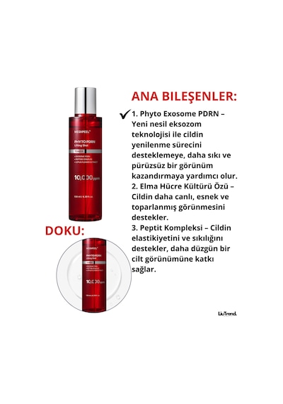 Medipeel Phyto Exosome Pdrn Lifting Shot Toner 130 Ml Pdrn İçeren Peptitli Lifting Tonik
