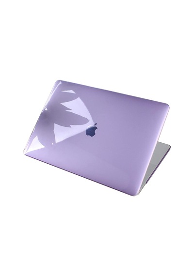 Macbook Pro A2141 Uyumlu Kristal Tpu Sert Kılıf 16 İnç 2019 Touch Bar Şeffaf Koruma Koruma Lila Belirtilmemiş