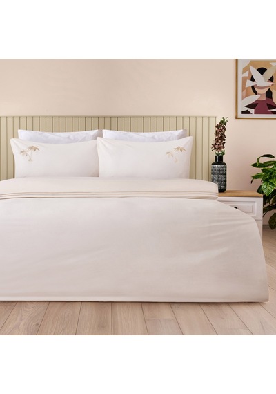 Soft Ravela Çift Kişilik Nevresim Takımı - Krem Renkli