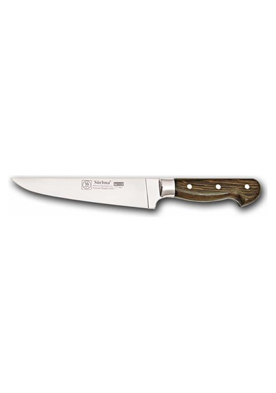 Sürbisa 61021-Y.M Yöresel Mutfak Bıçağı Ahşap Sap 17 CM