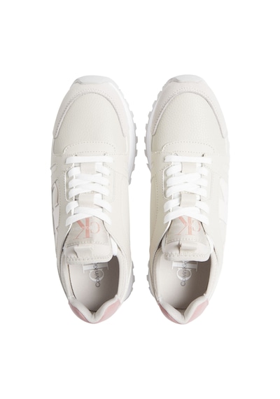 Calvin Klein Runner Low Laceup Mıx Nbs Krem Kadın Sneaker Bej