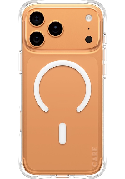 Care By Panzerglass Fashionable Apple Uyumlu iPhone 17 Pro Max Samba Transparent Beyaz Magsafe Kılıf
