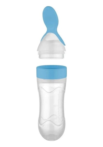Babyjem Sıkmalı Kaşık 806 Mavi