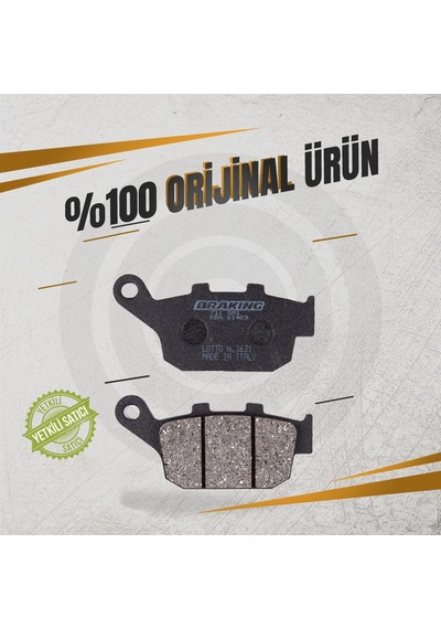 Braking Honda Nc750 İntegra 2014-2020 Yarı Metalik Arka Fren Balatası