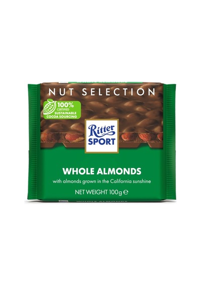Ritter Sport Tane Bademli Sütlü Çikolata 100 G