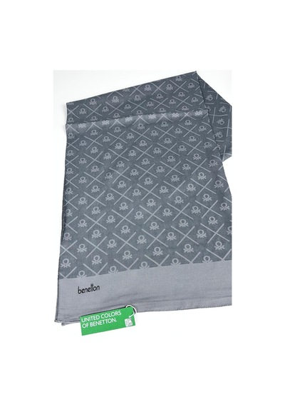 Benetton Elegante Uno Şal 1025 Siyah-83 12360041
