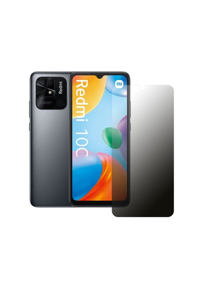 Xiaomi Redmi 10C / Poco C40 Hayalet Privacy FlexiGlass MAT Nano E