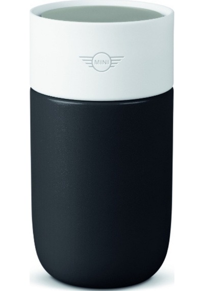 Mını Seyahat Mug Colour Block 300ml - Siyah