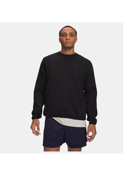 Under Armour Ua Unstoppable Flc Crew Mens Ultimate Black / / Black 6013430-008 Siyah