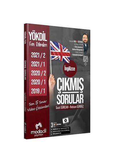 Modadil Yayınları Yökdil Fen Çıkmış Sorular Tamamı Video Çözümlü