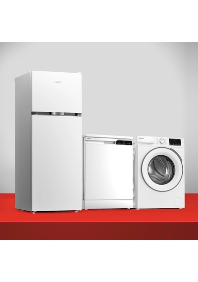 Arçelik 570508 MB + A 600 B + 9120 TMX Beyaz Yaz Çeyiz Paketi