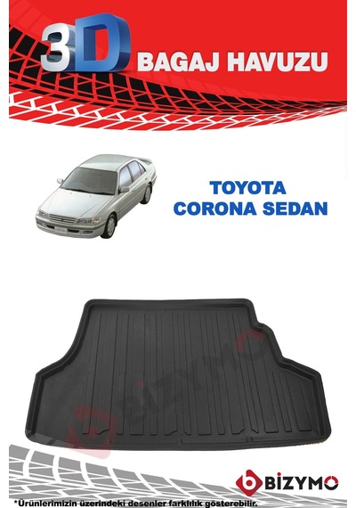 Toyota Corona Birebir Uyumlu 3D Bagaj Havuzu Bizymo Toyota Corona Birebir Uyumlu 3D Bagaj Havuzu Bizymo