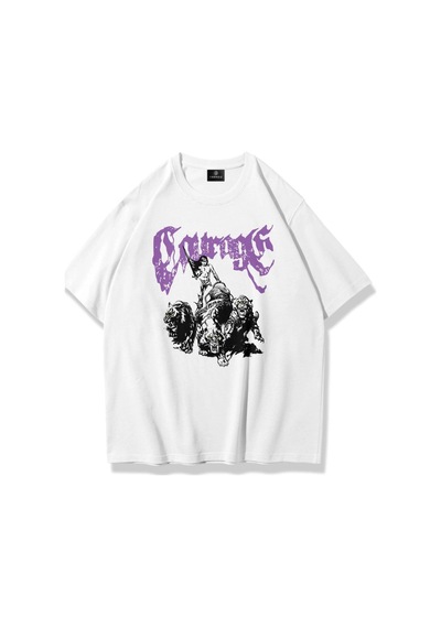 Tarzsokak Unisex Courage Tshirt Beyaz