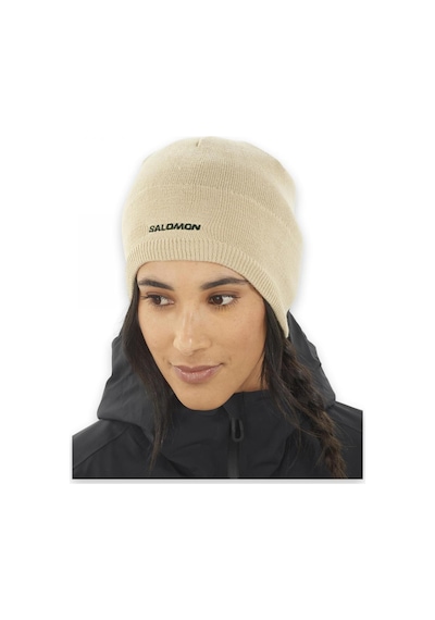 Salomon Lc1847100 Salomon Beanie Bere Bej Unisex Bere 001