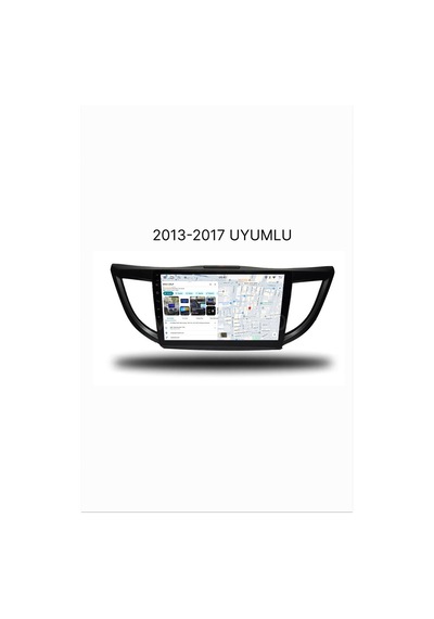 Snp Serisi Honda Crv 2013 İle 2017 Arası Uyumlu 10" Android Multimedya Sistemi 4-64 Gb Hafıza Carplay Android Auto Ve Geri Görüş Kamerası 10"