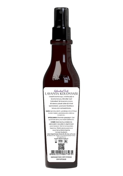 Akita 80 Derece Geleneksel Türk Lavanta Kolonyası 250 ML