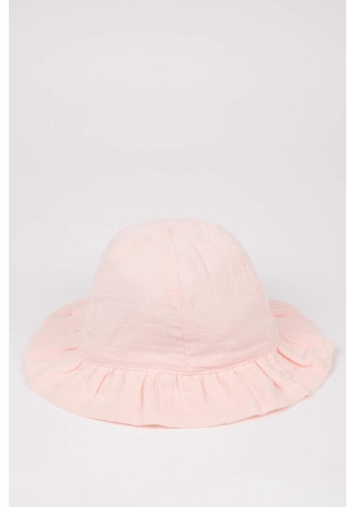 Defacto Müslin Bucket Şapka Kız Bebek B7988a526smpn1 Pembe-pn1