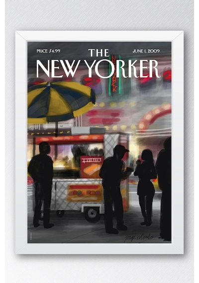 The New Yorker Çerçeveli Tablo June 1 2009