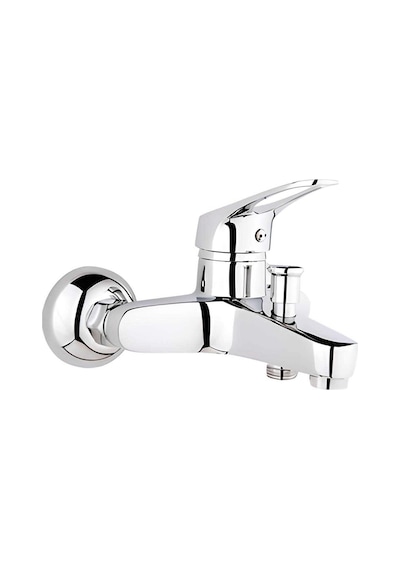 Asur Banyo Bataryası Çift Girişli 40'lık Pirinç Lüx, Modern Ve Şık KROM