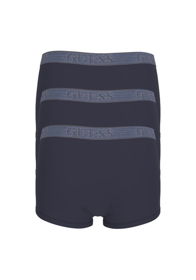 Guess Erkek Joe 3'lü Boxer - Lacivert Lacivert