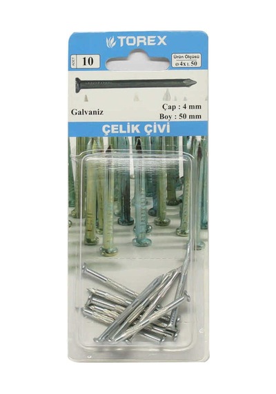 Çelik Çivi 4x50 Galvaniz - 6 Adet - 761154812 Diğer