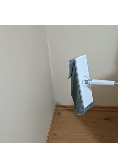 Tembel Mop - Tüm Bezleri Kendi Alabilen Otomatik Mop, 360 Dönebilen, Kullan At Bezler İçin Pratik Mop