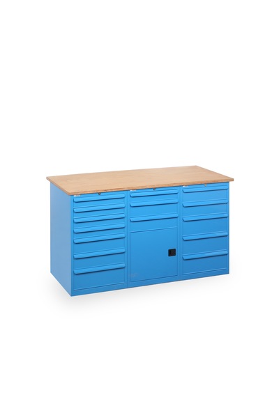 Star Çelik 15 Çekmeceli Dolaplı Çalışma Tezgahı-1850 MM