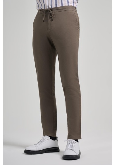İmza Koyu Haki Pamuklu Yandan Cepli Casual Comfort Fit Jogger Pantolon 1003250110 Koyu Haki İmza Koyu Haki Pamuklu Yandan Cepli Casual Comfort Fit Jogger Pantolon 1003250110 Koyu Haki