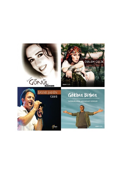 Esenshop 4'lü Cd Set 3 4 Cd Gönül - Ö.çelik - B.şahin - G.birben