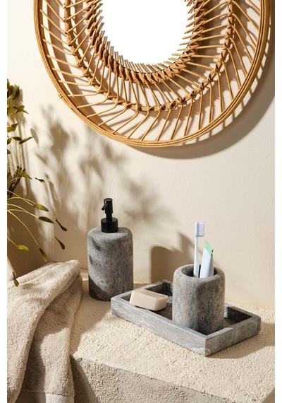 Pasabahce Naturel Bambu Ayna M 70x70 Cm - 1 Adet Cok Renkli