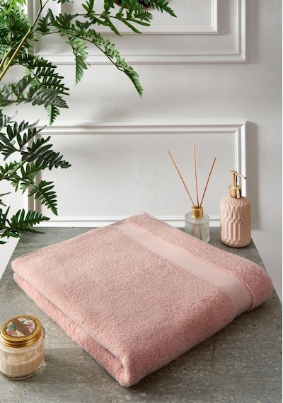 Özdilek Woven %100 Pamuk Banyo Havlusu 90x150 Cm Yumuşak Dokulu Yüksek Emici Tarçın