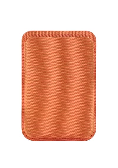 Nettech Nt-n116 Magsafe Standlı Ve Kart Gözlü Telefon Arkalığı Cüzdan Turuncu