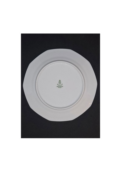 Marktleuthen Mor Menekşe Desenli Pasta Tabağı 17.5 Cm Beyaz