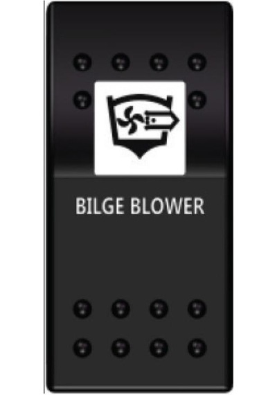 Bfy Swıtch On-Off Sintine Havalandırması 12-24 V