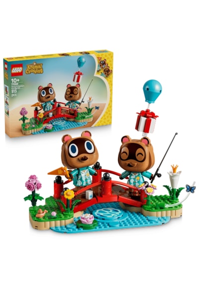 LEGO® Animal Crossing™ Timmy ve Tommy’nin Eğlenceli Günü 77059 - 10+ Yaş için Aksesuarlar İçeren Oyuncak Yapım Seti (513 Parça)
