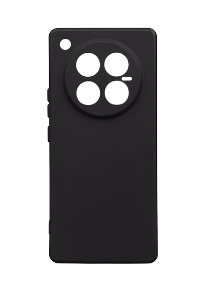 Noktaks - İnfinix Zero 40 4g Uyumlu Kılıf Mat Esnek Biye Silikon Kapak - Siyah - T35604